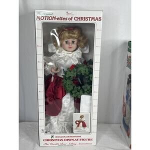 VTG Telco “The Original Motion-ettes Of Christmas 24” Animated Illuminated Doll